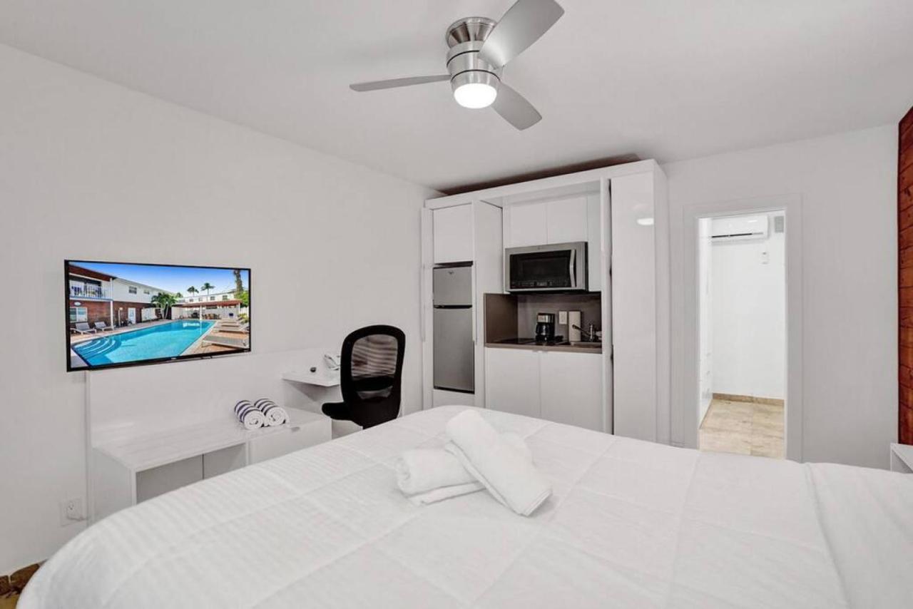 Waves Beach Town Cozy Studio Apartment Pompano Beach Exterior foto